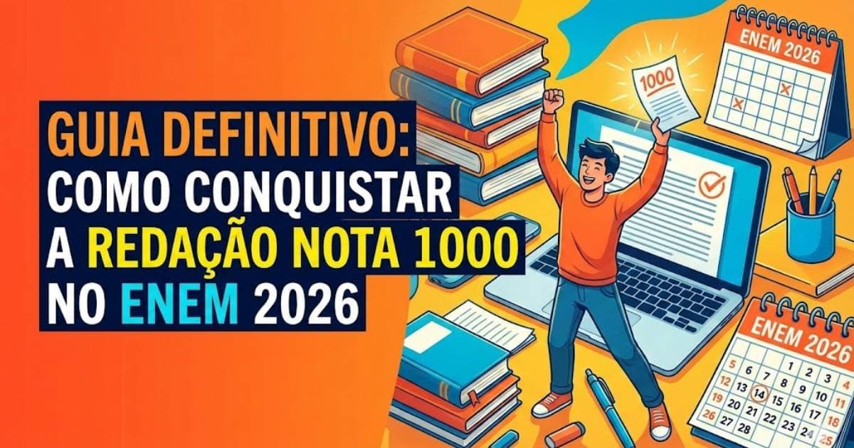 Guia Definitivo: Como Conquistar a Redação Nota 1000 no ENEM 2026